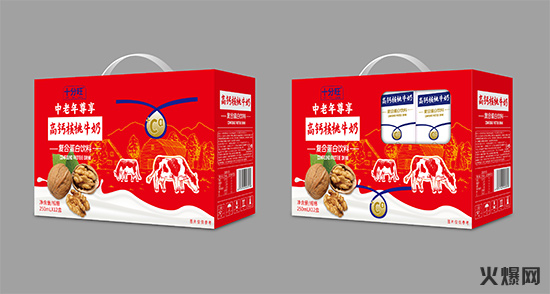 十分旺高鈣核桃牛奶復合蛋白飲料250ml×12盒 十分旺高鈣核桃牛奶復合蛋白飲料250ml×12盒