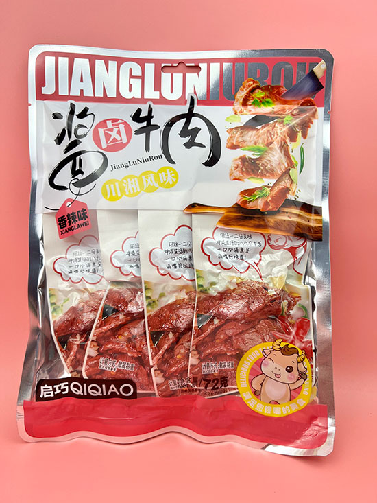 啟巧醬鹵牛肉香辣味72g 啟巧醬鹵牛肉香辣味72g