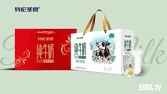 “特倫”圣慕純牛奶-(1)